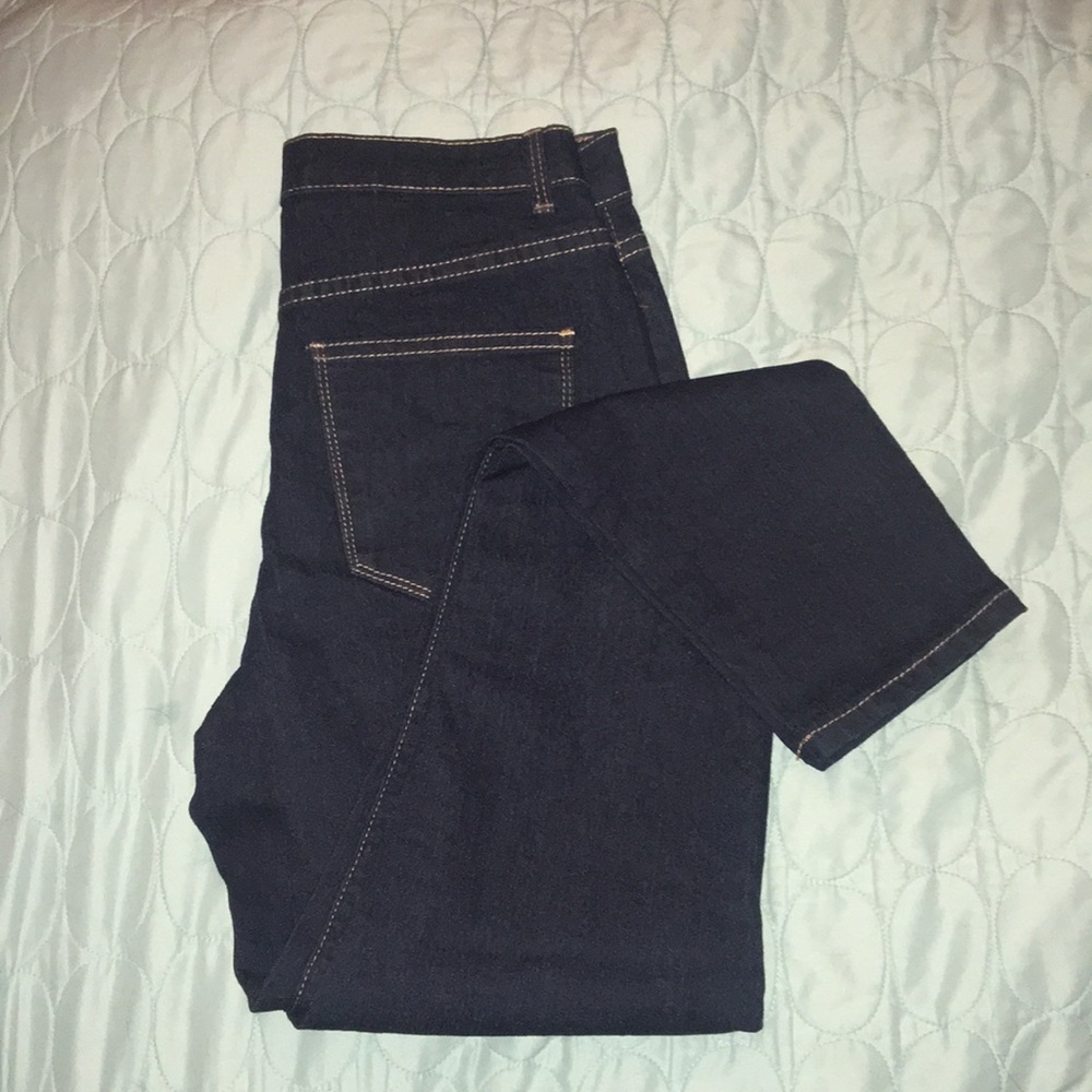 Dark wash jeans